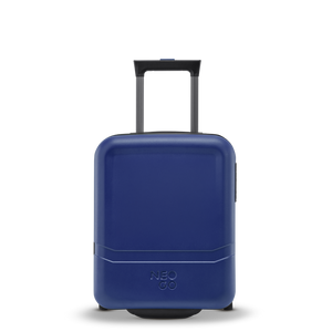 Vorderansicht des kompakten NeoGo Freestyle Underseater Trolleys in Schwarz – ideal als personalisierbares Werbegeschenk