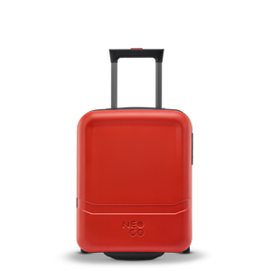 Vorderansicht des kompakten NeoGo Freestyle Underseater Trolleys in Red – ideal als personalisierbares Werbegeschenk