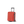 Perspektivische Ansicht des kleinen Handgepäck-Koffers in Red mit glatter Frontfläche für den Aufdruck von Firmenlogos