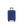 Rückseite des robusten Handgepäck-Koffers in Navy aus stoßfestem Polycarbonat/ABS-Material